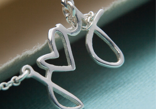 signature necklace, personalized necklaces